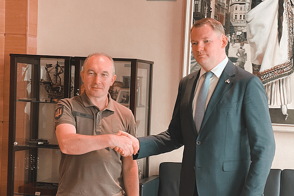 Ukrainas pilsētas Trostjanecas mērs pateicas Latvijas sabiedrībai par neatsveramo atbalstu