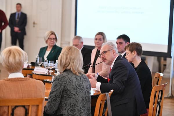 Metropoles līdzpriekšsēdētāja Miķelsone piedalījās pašvaldību vadītāju tikšanās ar prezidentu