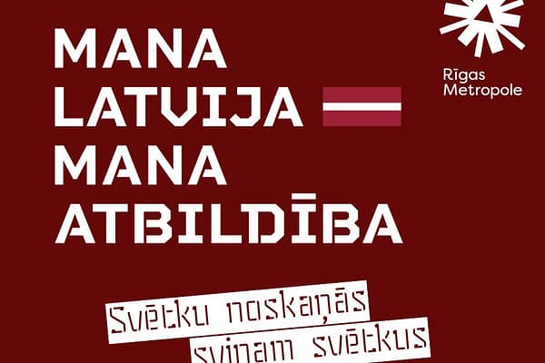 Sveicam valsts proklamēšanas svētkos